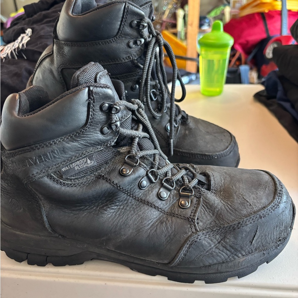 Wolverine Black Leather Men's Boots